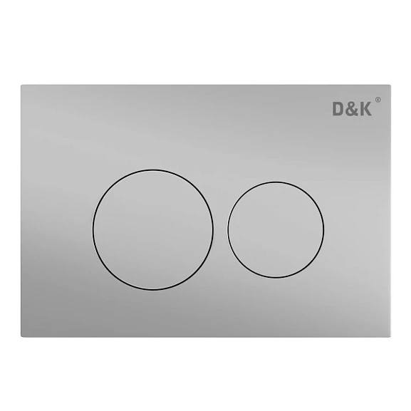 Клавиша смыва D&K Bayern DB1529002.2 матовый хром для системы инсталляции DI8050127