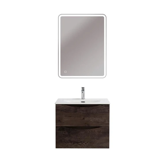 Комплект мебели BelBagno Marino-Cer-Mini 60 Rovere Nature Grigio