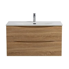Тумба с раковиной BelBagno Marino-Cer-N 90 Rovere Bianco