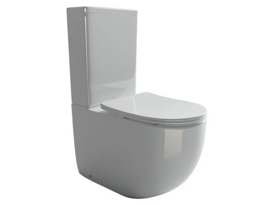 Унитаз-компакт Ceramicanova Metropol 38,5*62 безободковый с крышкой-сиденьем микролифт Slim