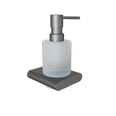 Дозатор Knotlor Oval LD101GM вороненая сталь