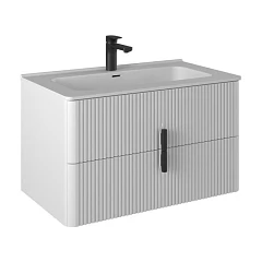 Тумба под раковину Prato Бьянко 100 белая матовая