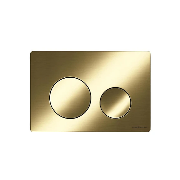 Клавиша смыва Ceramicanova Balance Circle CN12-001BG брашированное золото