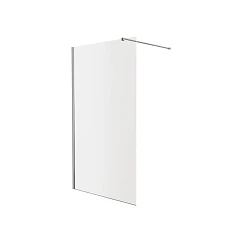 Душевая перегородка Knotlor Velum Crystal 120*200 профиль хром без поддона