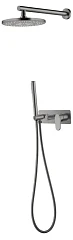 Душевой комплект Boheme Spectre 454-GM графит