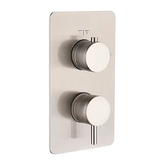 Смеситель Boheme Cell 135-2-NB для ванны и душа скрытый монтаж на 2 потребителя брашированный никель