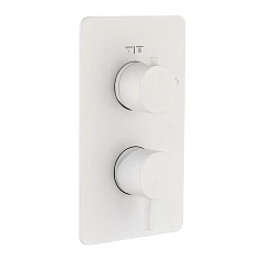 Смеситель Boheme Cell 135-2-MW для ванны и душа скрытый монтаж на 2 потребителя белый матовый