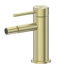 Смеситель для биде ABBER Wasser Kreis 316 AF8124BG, золото брашированное