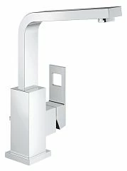 Смеситель Grohe Eurocube 2313500E для раковины с донным клапаном и ограничением расхода воды