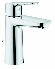 Смеситель Grohe BauEdge 23758000 для раковины с донным клапаном