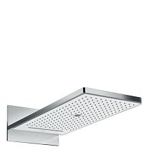 Верхний душ Hansgrohe Rainmaker Select 24001400 настенный 3 режима хром скрытый монтаж