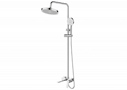 Душевая стойка BelBagno Albano ALBANO-VSCM-CRM с изливом хром