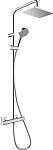 Душевая стойка Hansgrohe Vernis Shape Showerpipe 26286000 с термостатом хром Душевая стойка Hansgrohe Vernis Shape Showerpipe 26286000 с термостатом хром