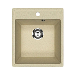 Кухонная мойка Uperwood ECON UPD-404 43х48 бежевая матовая