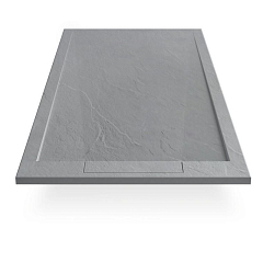 Душевой поддон Esbano Luxe ESP-LX128G 120*80*2,5 серый матовый