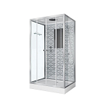 Душевая кабина Niagara Luxe NG-7772QW 120х90х210 стенки серебро Душевая кабина Niagara Luxe NG-7772QW 120х90х210 стенки серебро