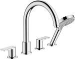 Внешняя часть для смесителя Hansgrohe Vernis Shape 71459000 на 4 отверстия хром Внешняя часть для смесителя Hansgrohe Vernis Shape 71459000 на 4 отверстия хром
