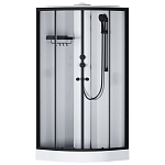 Душевая кабина AM.PM X-Joy 90*90*210 профиль черный матовый Душевая кабина AM.PM X-Joy 90*90*210 профиль черный матовый