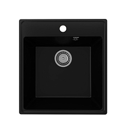 Кухонная мойка Ulgran Quartz Forte 460 46*50 (07, уголь) Кухонная мойка Ulgran Quartz Forte 460 46*50 (07, уголь)