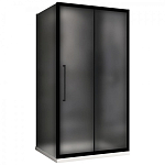 Душевой уголок ABBER Schwarzer Diamant AG30120BMH-S90BM 120*90*195 L/R без поддона