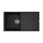 Кухонная мойка Omoikiri Yasugata 100*50 гранитная крошка черная с крылом
