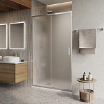 Душевая дверь в нишу BelBagno LUCE-BF-1-120-P-Cr 120*195 стекло рифленое без поддона Душевая дверь в нишу BelBagno LUCE-BF-1-120-P-Cr 120*195 стекло рифленое без поддона