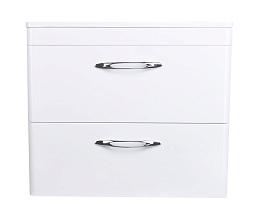 Тумба с раковиной Style Line Каре 70 подвесная белая