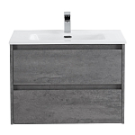 Тумба с раковиной BelBagno Kraft 70 Cemento Grigio Тумба с раковиной BelBagno Kraft 70 Cemento Grigio