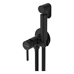 Гигиенический душ со смесителем WasserKRAFT A70638 черный, покрытие Soft-touch Гигиенический душ со смесителем WasserKRAFT A70638 черный, покрытие Soft-touch
