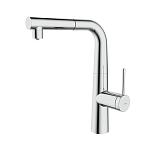 Смеситель Iddis Pure PURSBPFi05 для кухни с фильтром и выдвижным изливом, хром Смеситель Iddis Pure PURSBPFi05 для кухни с фильтром и выдвижным изливом, хром