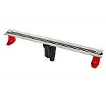 Душевой лоток Berges Super Slim 800 вертикальный выпуск хром глянец Душевой лоток Berges Super Slim 800 вертикальный выпуск хром глянец