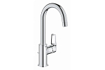 Смеситель Grohe BauLoop 23763001 для раковины с донным клапаном хром Смеситель Grohe BauLoop 23763001 для раковины с донным клапаном хром