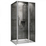 Душевой уголок ABBER Sonnenstrand AG04100S-S75 100*75*195 L/R без поддона Душевой уголок ABBER Sonnenstrand AG04100S-S75 100*75*195 L/R без поддона