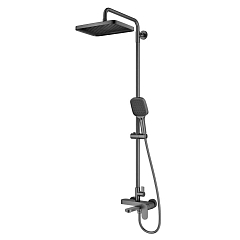 Душевая стойка Raglo R50.24.09 с изливом графит