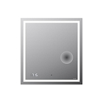 Зеркало AM.PM Gem 65 с Led подсветкой, часами и косметическим зеркалом Зеркало AM.PM Gem 65 с Led подсветкой, часами и косметическим зеркалом