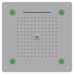 Верхний душ RGW Shower Panels 21140273-01 с подсветкой скрытый монтаж