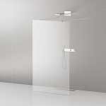 Душевая перегородка Cezares LIBERTA-L-2-105-120-C-Cr Walk-in 105*120*195 L/R с возможностью двустороннего входа без поддона Душевая перегородка Cezares LIBERTA-L-2-105-120-C-Cr Walk-in 105*120*195 L/R с возможностью двустороннего входа без поддона