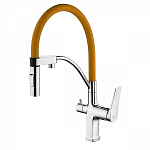 Смеситель Lemark Comfort LM3074C-Orange для кухни с функцией подключения фильтра хром/оранжевый Смеситель Lemark Comfort LM3074C-Orange для кухни с функцией подключения фильтра хром/оранжевый