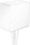Шланговое подключение Hansgrohe FixFit Square 26455700 белый матовый