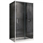 Душевой уголок ABBER Schwarzer Diamant AG301505-S505 150*50*190 L/R без поддона Душевой уголок ABBER Schwarzer Diamant AG301505-S505 150*50*190 L/R без поддона