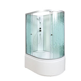 Душевая кабина Deto L920 120х80х200 L без крыши