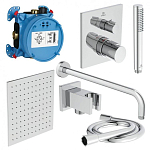 Промо-комплект Ideal Standard "Все для встройки All in One" Ceratherm C100 A7572AA хром Промо-комплект Ideal Standard "Все для встройки All in One" Ceratherm C100 A7572AA хром