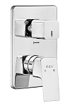 Внешняя часть для смесителя E.C.A. Tiera 102167305EX-K на 3 выхода хром Внешняя часть для смесителя E.C.A. Tiera 102167305EX-K на 3 выхода хром