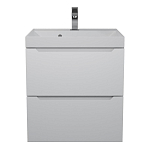 Тумба под раковину Uperwood Tanos 50 белая, подвесная