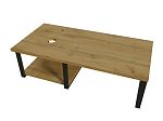 Столешница 1Marka Grunge Loft 120 дуб вотан под стиральную машину L/R без раковины (с отверстиями) Столешница 1Marka Grunge Loft 120 дуб вотан под стиральную машину L/R без раковины (с отверстиями)