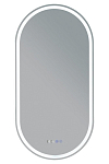 Зеркало Aquanet Монте 50*100 белый матовый с Led подстветкой Зеркало Aquanet Монте 50*100 белый матовый с Led подстветкой