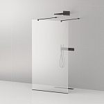 Душевая перегородка Cezares LIBERTA-L-2-105-120-C-NERO Walk-in 105*120*195 L/R с возможностью двустороннего входа, стекло прозрачное, профиль черный без поддона Душевая перегородка Cezares LIBERTA-L-2-105-120-C-NERO Walk-in 105*120*195 L/R с возможностью двустороннего входа, стекло прозрачное, профиль черный без поддона