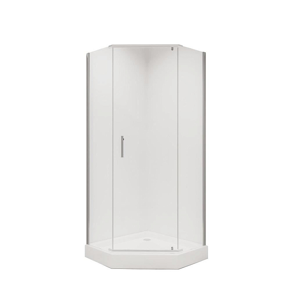 Душевое ограждение Niagara Nova NG-6634-08 100*100*202,5 L/R трапеция, дверь распашнаяс поддоном
