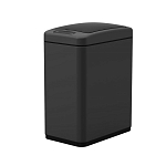 Сенсорное ведро WeltWasser Navy BL 8L черный матовый с USB зарядом Сенсорное ведро WeltWasser Navy BL 8L черный матовый с USB зарядом