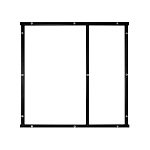 Каркас для поддона Ravak Galaxy Pro Perseus 100*100